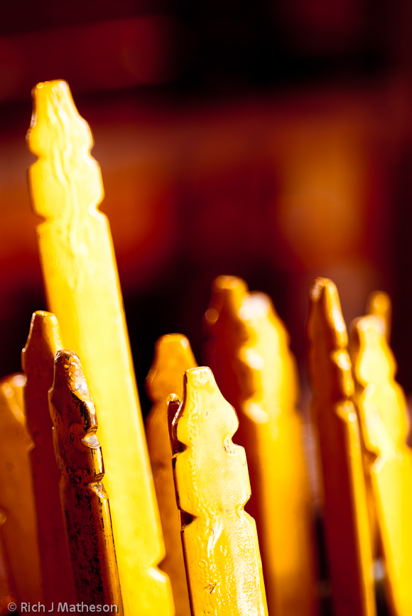 “Tieu Wen Chiam”(籤) Temple Fortune Sticks, Tainan City, Taiwan