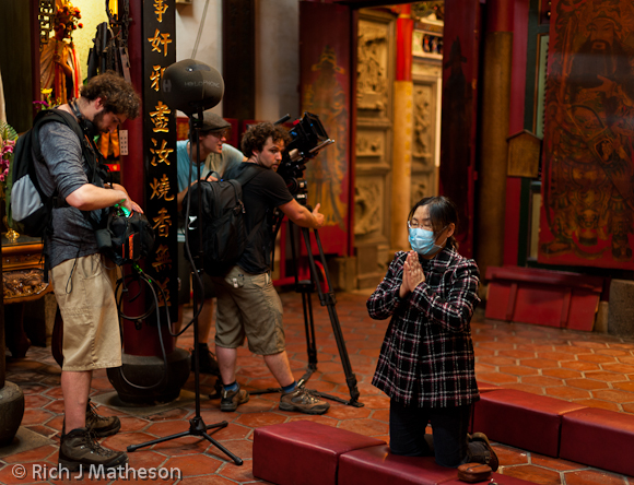 Canadian Crew Filming 'Spirit Medium' in Taiwan
