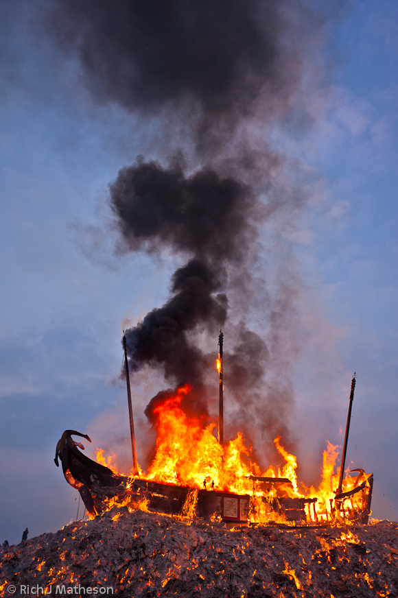 Donglong Temple Boat Burning, Donggang, Pingtung County, Taiwan
